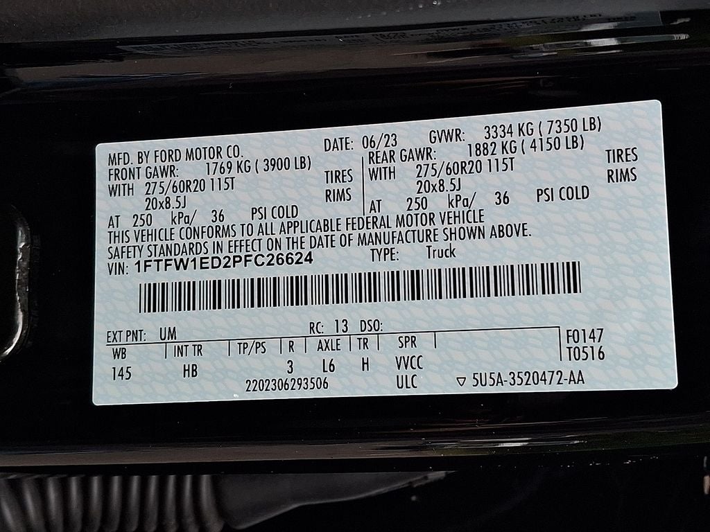 2023 Ford F-150 Lariat