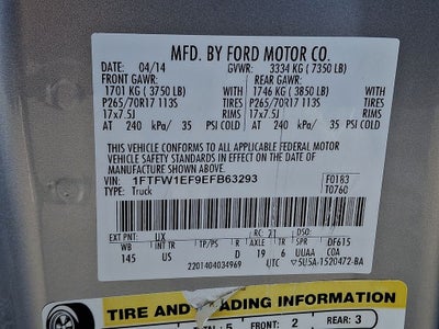 2014 Ford F-150 XLT