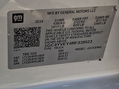2024 Chevrolet Silverado 3500HD High Country
