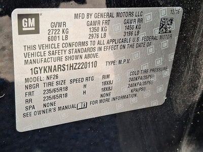 2017 Cadillac XT5 Base