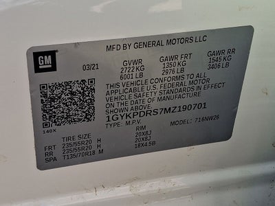 2021 Cadillac XT6 Premium Luxury