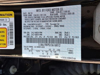 2018 Lincoln Continental Reserve