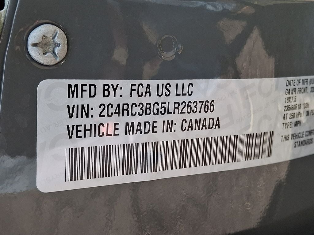 2020 Chrysler Pacifica Launch Edition