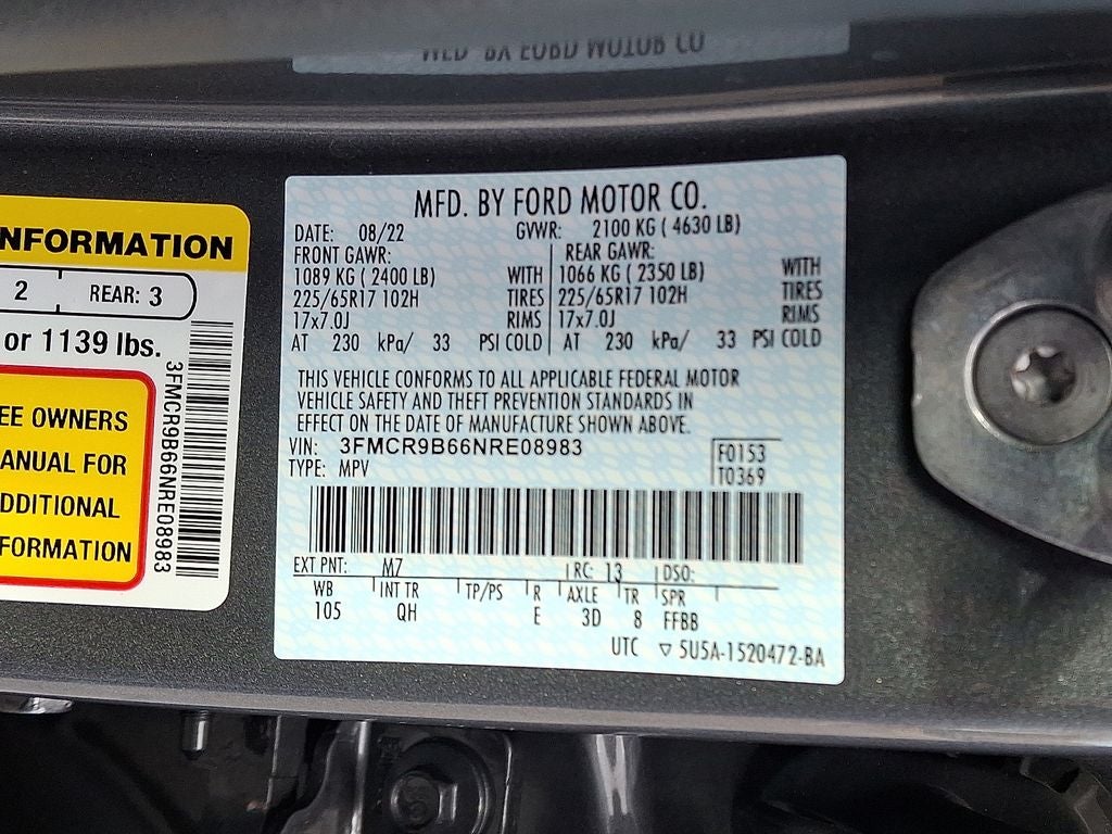 2022 Ford Bronco Sport Big Bend