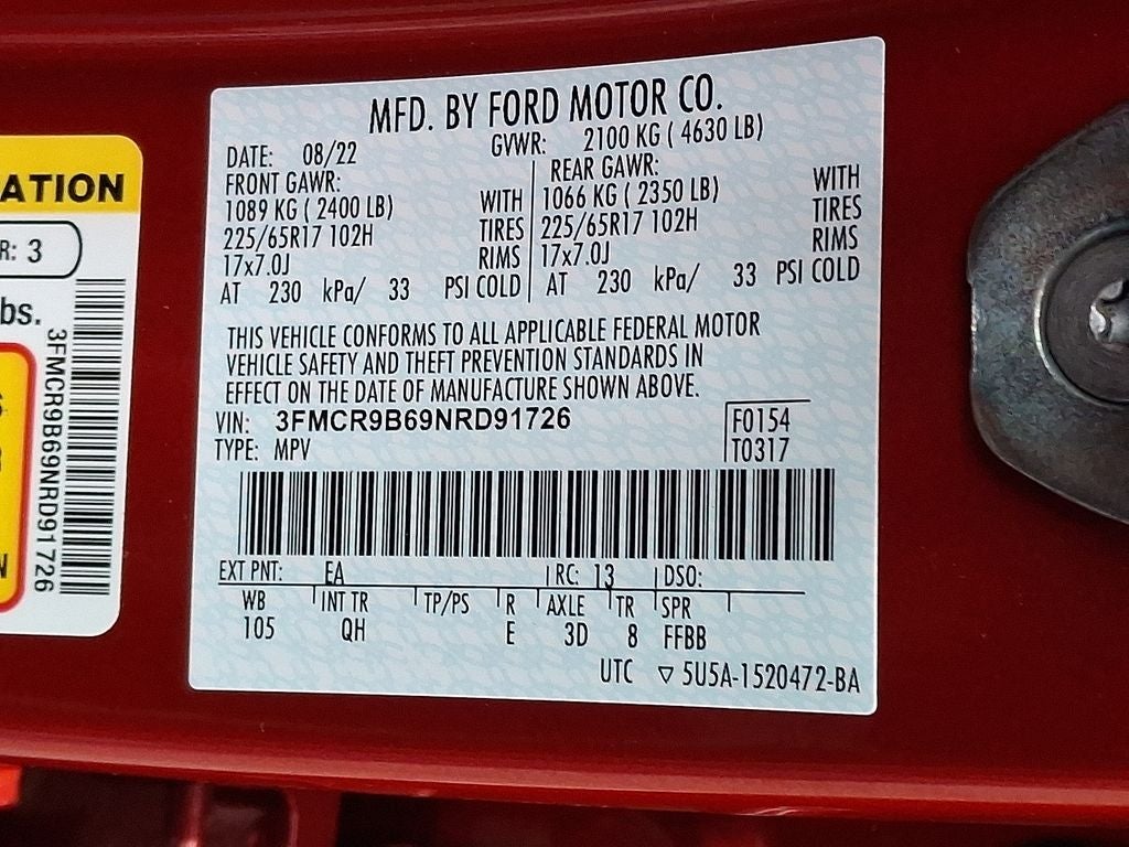 2022 Ford Bronco Sport Big Bend