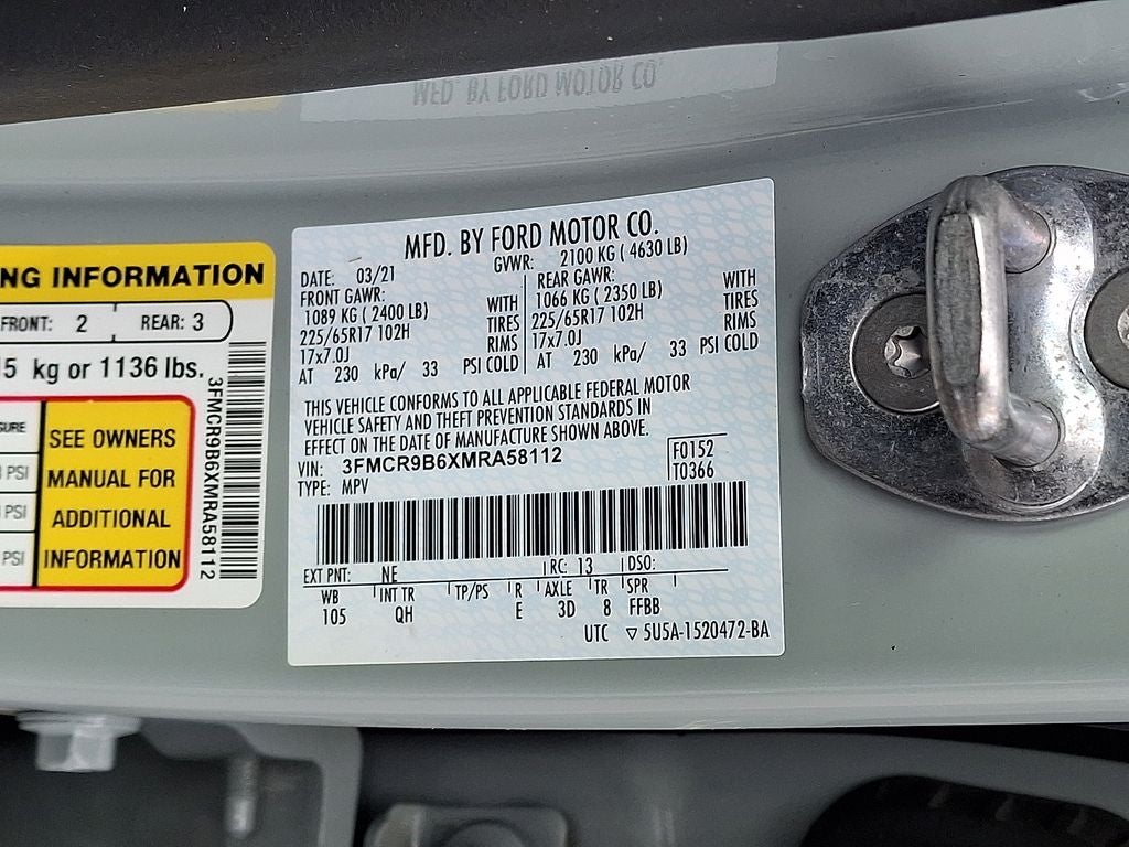 2021 Ford Bronco Sport Big Bend