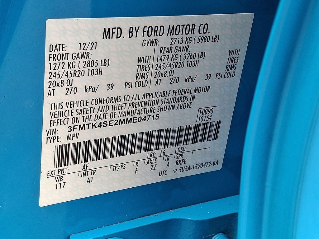 2021 Ford Mustang Mach-E GT