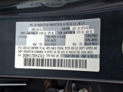 2015 Mazda Mazda3 i Sport