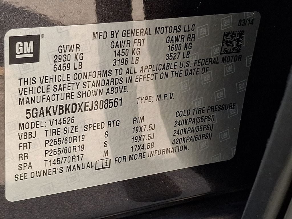 2014 Buick Enclave Leather Group