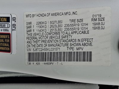 2019 Acura RDX Technology Package SH-AWD