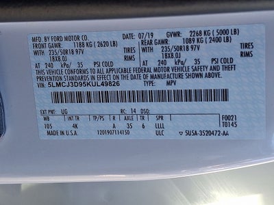 2019 Lincoln MKC Reserve