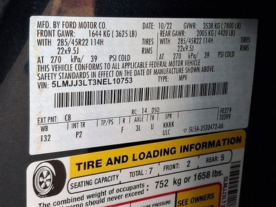 2022 Lincoln Navigator L L Reserve