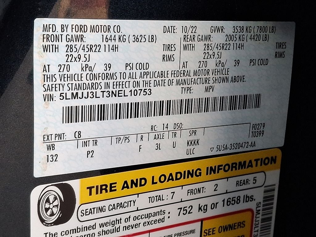 2022 Lincoln Navigator L L Reserve