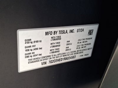 2024 Tesla Cybertruck Base