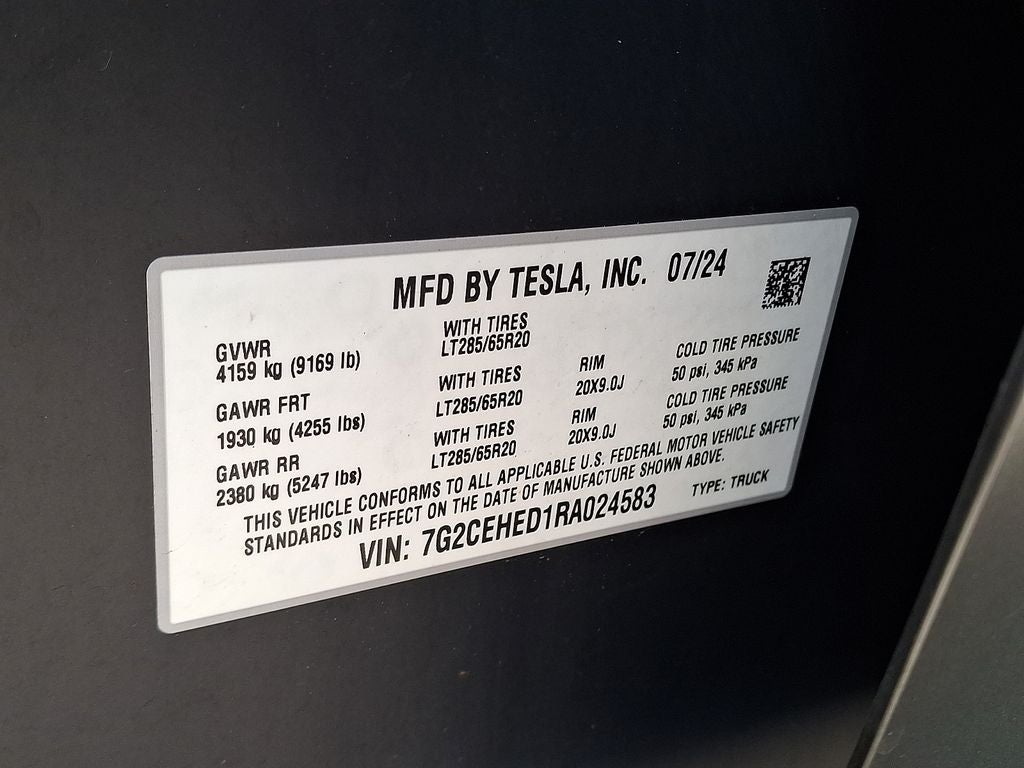 2024 Tesla Cybertruck Base
