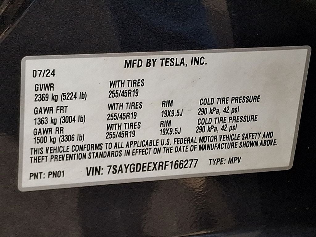 2024 Tesla Model Y Long Range