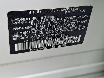 2023 Subaru Forester Sport