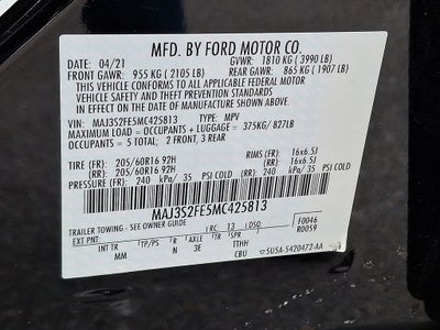 2021 Ford EcoSport S