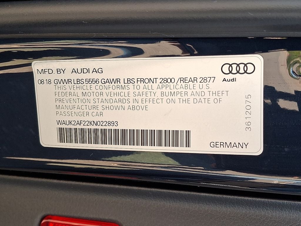2019 Audi A6 3.0T Premium quattro