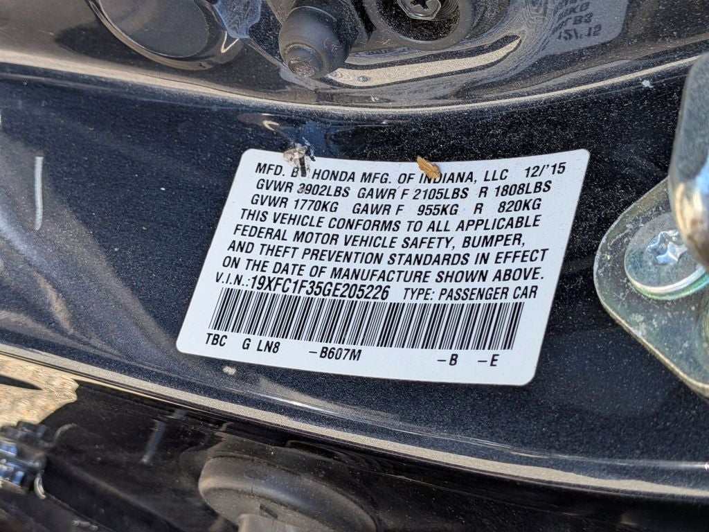 2016 Honda Civic EX-T