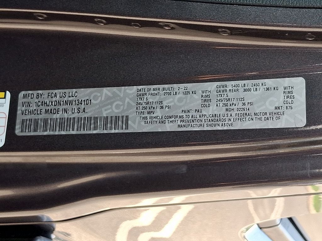 2022 Jeep Wrangler Unlimited Sport S