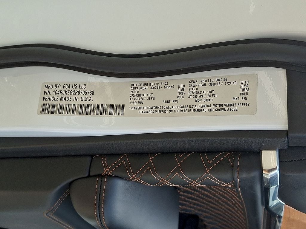 2023 Jeep Grand Cherokee L Summit