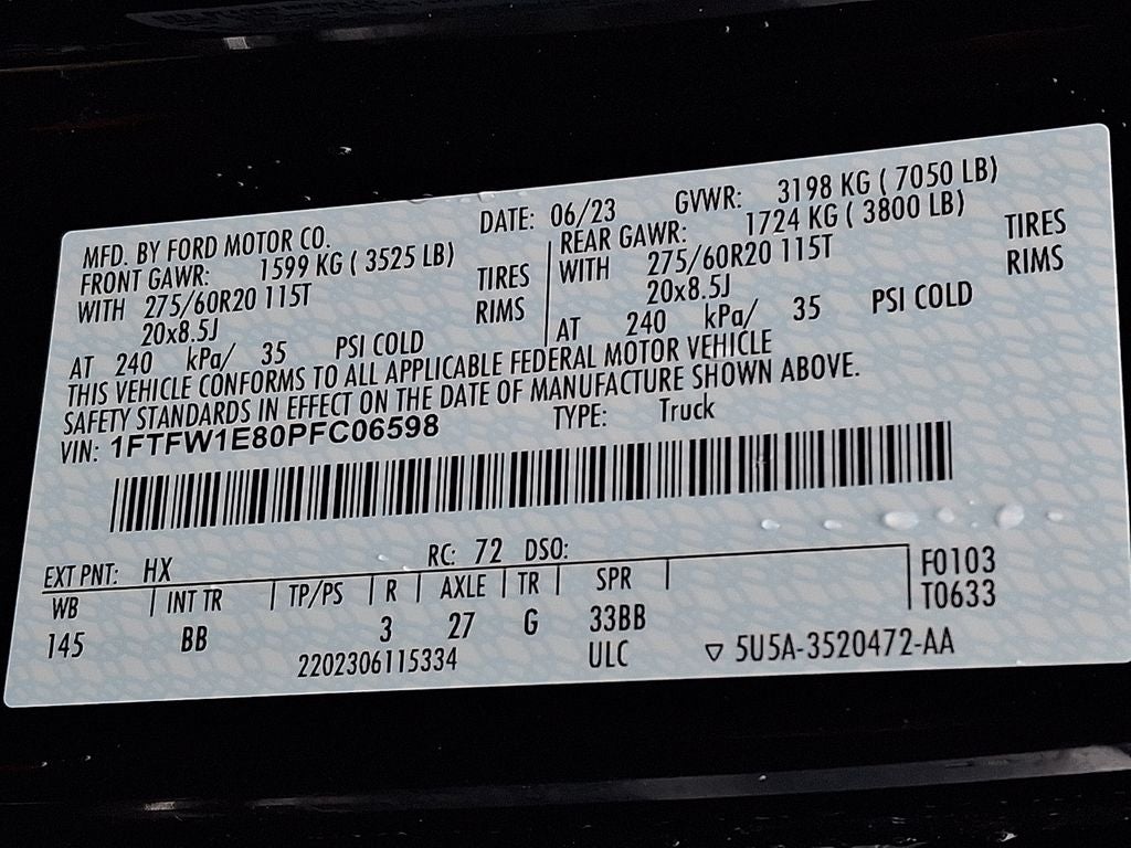 2023 Ford F-150 Platinum