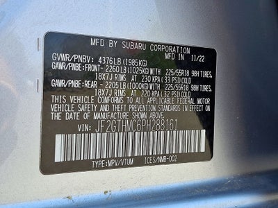 2023 Subaru Crosstrek Limited