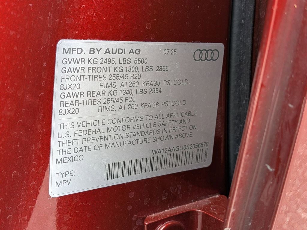 2025 Audi Q5 2.0T Premium Plus quattro