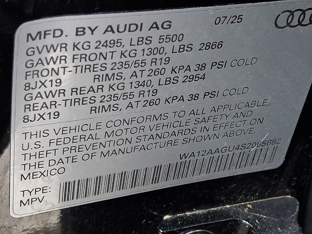 2025 Audi Q5 2.0T Premium Plus quattro