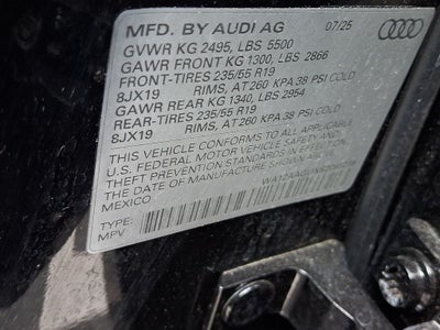 2025 Audi Q5 2.0T Premium Plus quattro