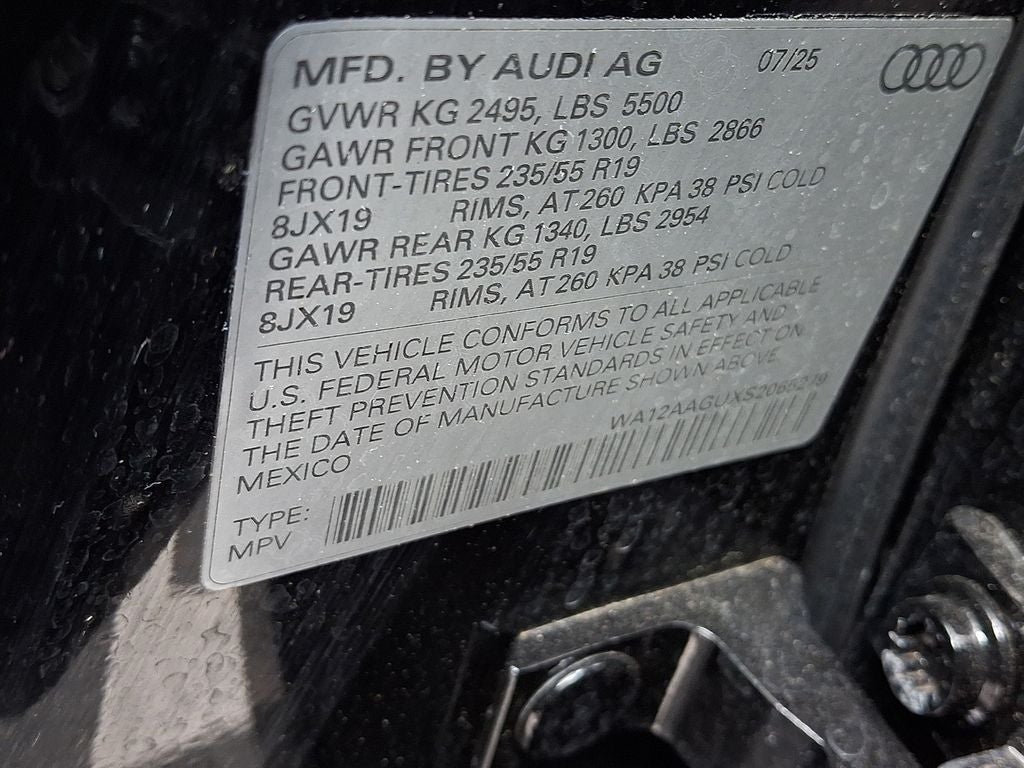 2025 Audi Q5 2.0T Premium Plus quattro