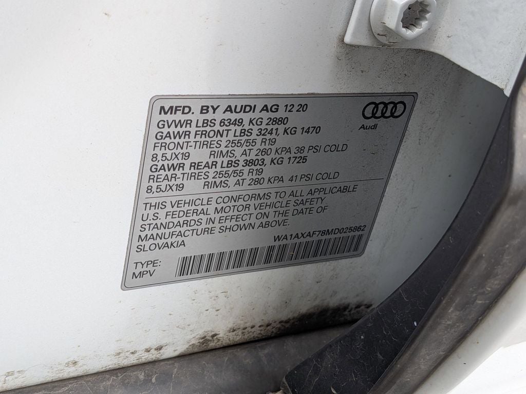 2021 Audi Q7 55 Premium quattro