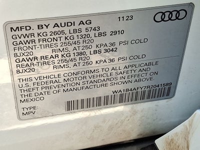 2024 Audi SQ5 Premium Plus quattro