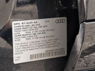 2023 Audi SQ5 Premium Plus quattro