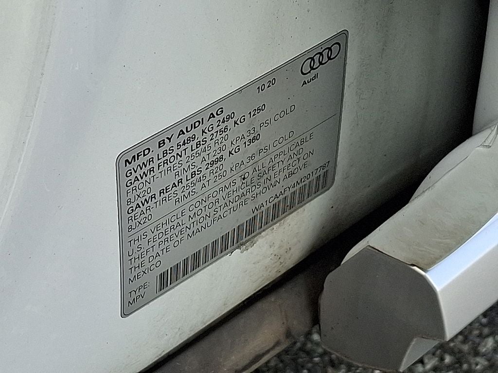 2021 Audi Q5 45 Prestige quattro