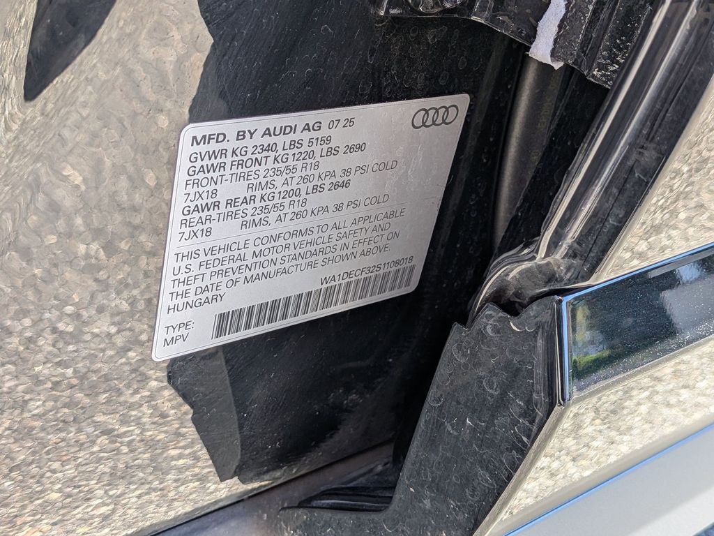 2025 Audi Q3 Premium S Line quattro