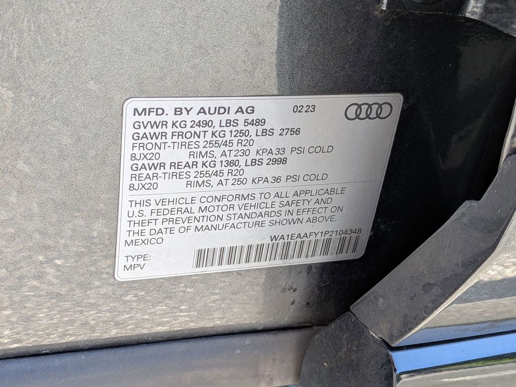 2023 Audi Q5 45 S line Premium Plus quattro