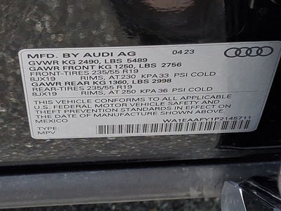 2023 Audi Q5 45 S line Premium Plus quattro
