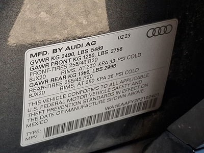 2023 Audi Q5 45 S line Premium Plus quattro
