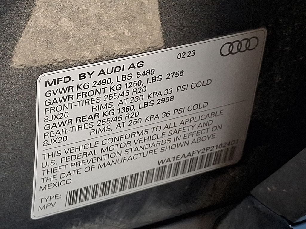 2023 Audi Q5 45 S line Premium Plus quattro