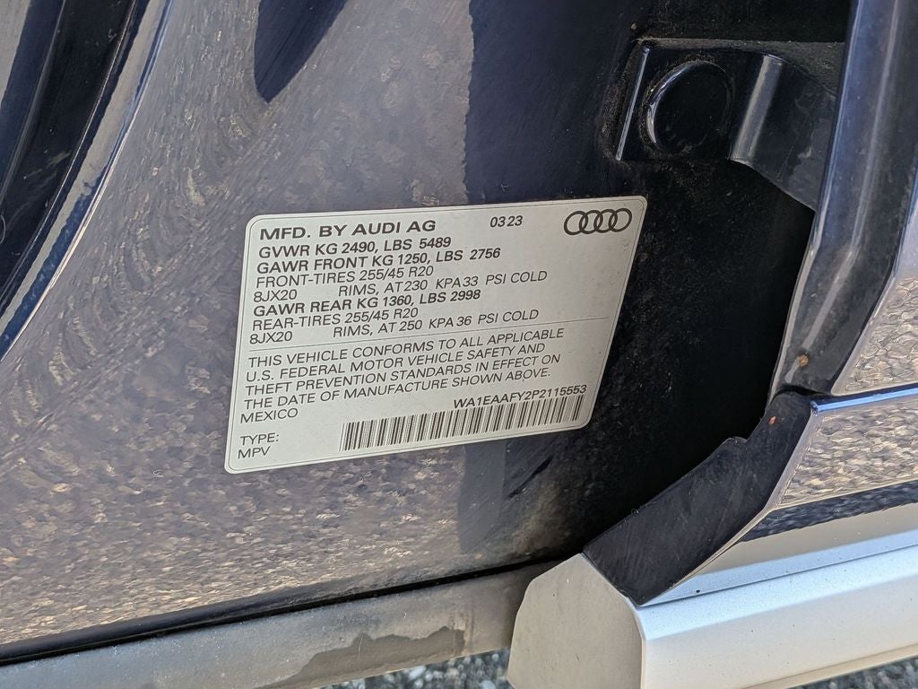 2023 Audi Q5 45 S line Premium Plus quattro