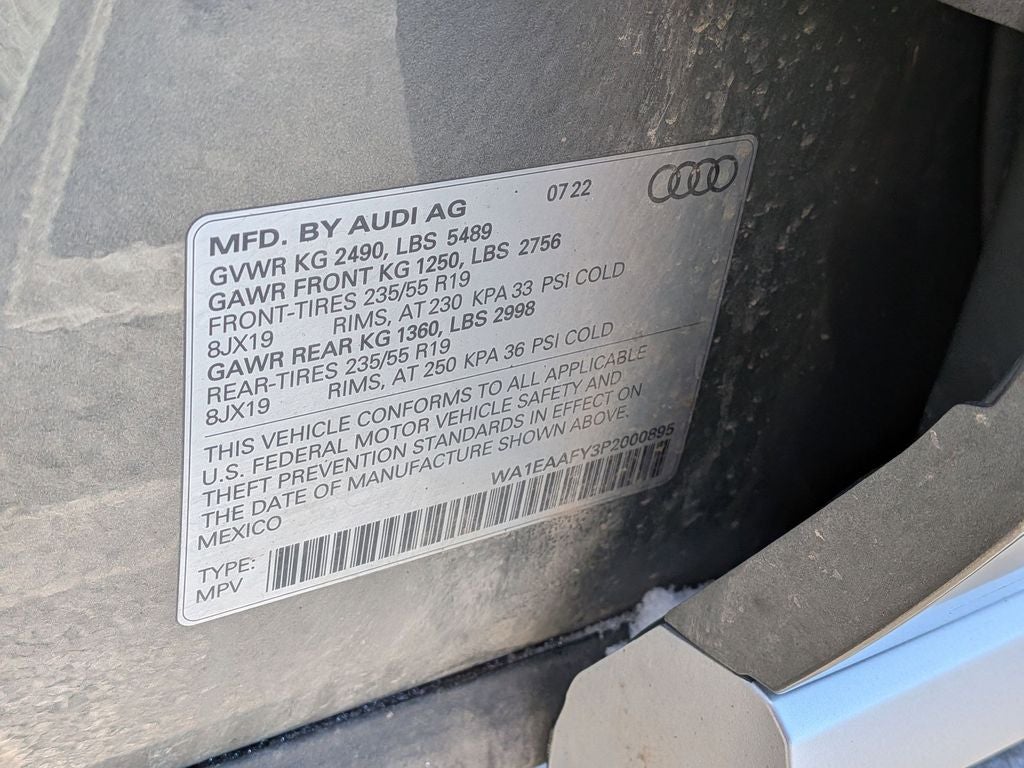 2023 Audi Q5 45 S line Premium quattro