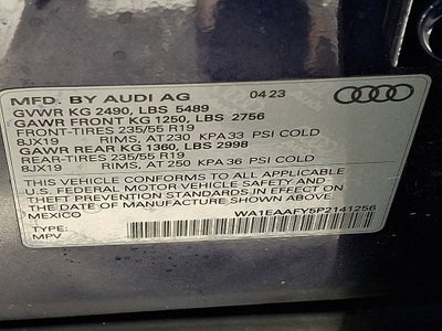 2023 Audi Q5 45 S line Premium Plus quattro