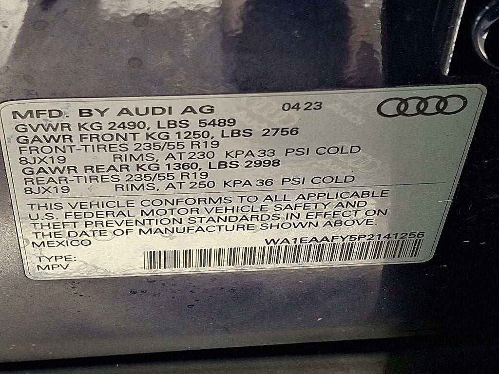 2023 Audi Q5 45 S line Premium Plus quattro