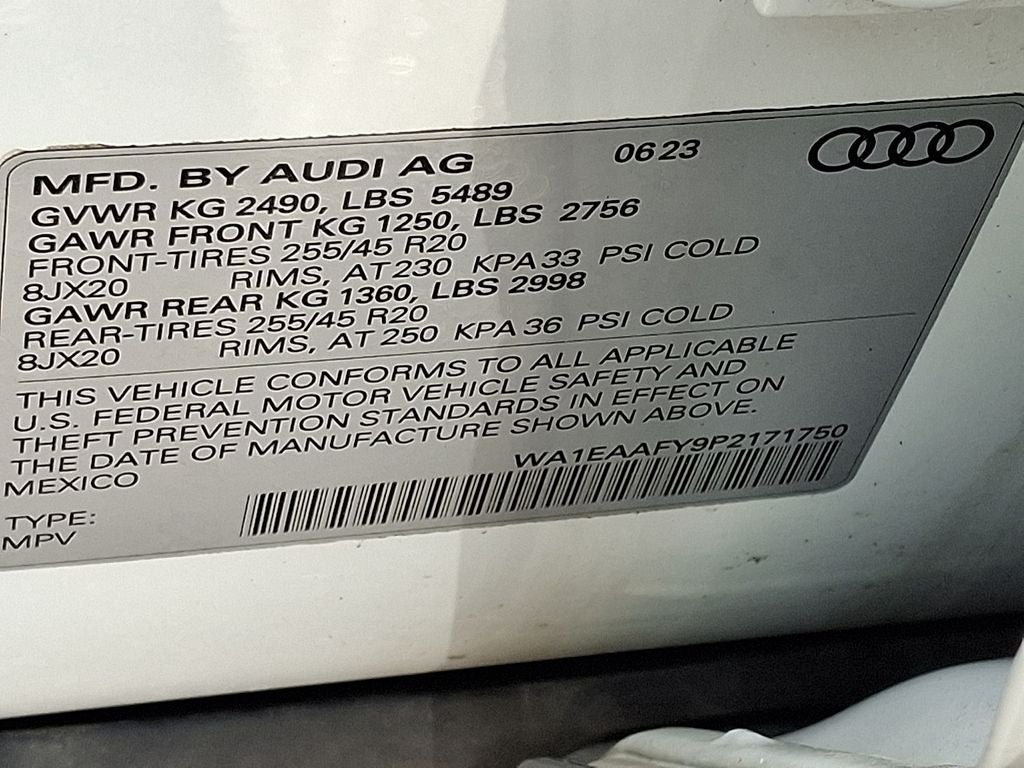 2023 Audi Q5 45 S line Premium Plus quattro