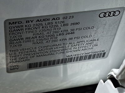2023 Audi Q3 Premium Plus S Line quattro
