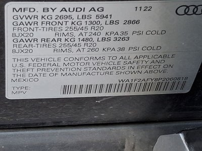 2023 Audi Q5 e 55 Prestige S Line