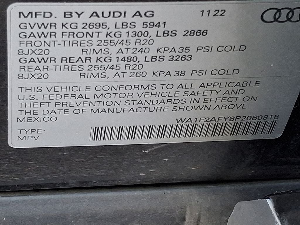 2023 Audi Q5 e 55 Prestige S Line
