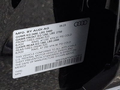 2023 Audi Q5 45 S line Prestige quattro